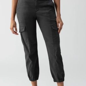 NWT Sactuary Cargo Rebel Standard Rise Pant - Color Obsidian (Black)